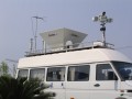 "A" Probe and MSS Unit on mobile weather truck.          