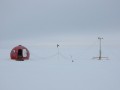 Ultrasonic Anemometer in Antarctica.            