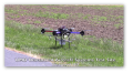 "A" Probe on drone on Octocopter.